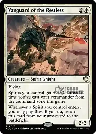 Secrets of Strixhaven Card List - Vanguard of the Restless 0016