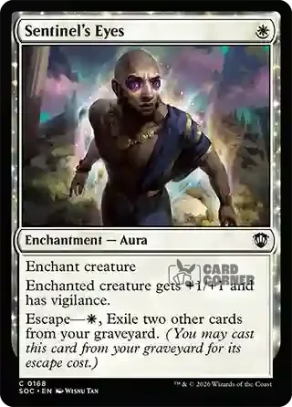 Secrets of Strixhaven Card List - Sentinel's Eyes 0167