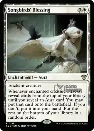 Secrets of Strixhaven Card List - Songbirds' Blessing 0173