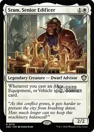 Secrets of Strixhaven Card List - Sram, Senior Edificer 0175
