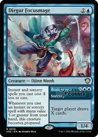 Secrets of Strixhaven Card List - Dirgur Focusmage 0018