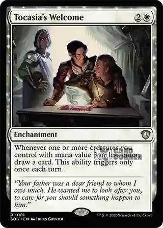 Secrets of Strixhaven Card List - Tocasia's Welcome 0180