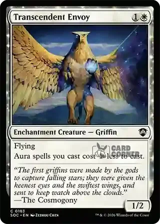 Secrets of Strixhaven Card List - Transcendent Envoy 0182