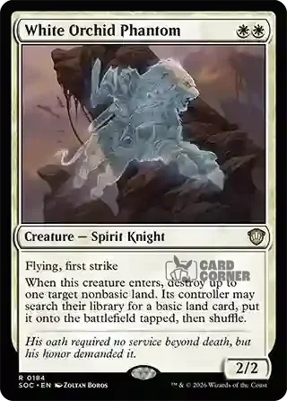 Secrets of Strixhaven Card List - White Orchid Phantom 0183