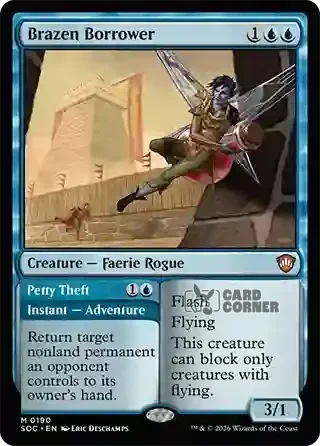 Secrets of Strixhaven Card List - Brazen Borrower 0188