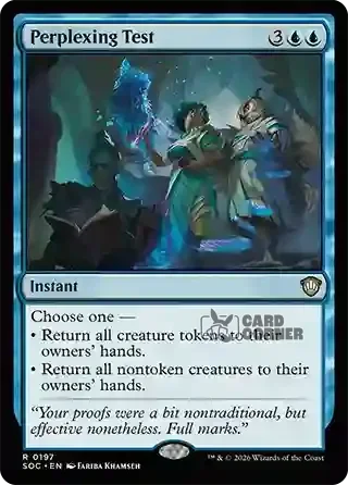 Secrets of Strixhaven Card List - Perplexing Test 0195