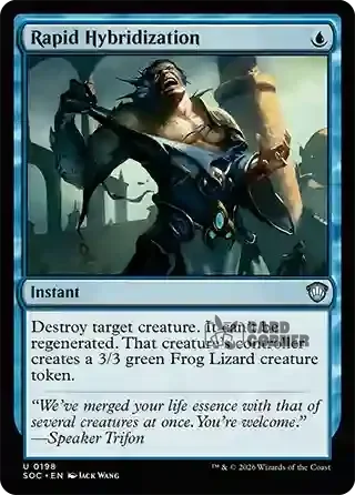Secrets of Strixhaven Card List - Rapid Hybridization 0196