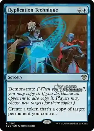 Secrets of Strixhaven Card List - Replication Technique 0198