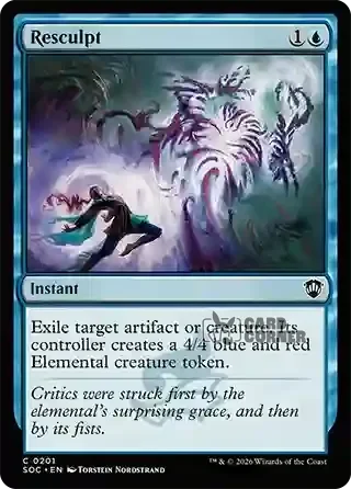 Secrets of Strixhaven Card List - Resculpt 0199