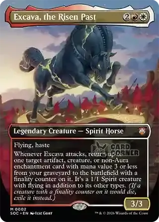 Secrets of Strixhaven Card List - Excava, the Risen Past 0002