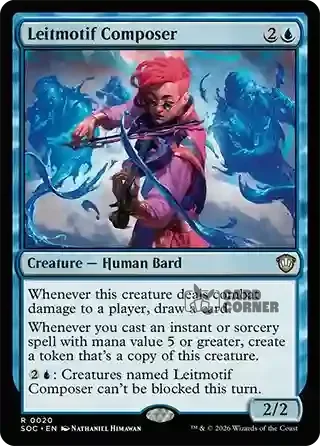 Secrets of Strixhaven Card List - Leitmotif Composer 0020