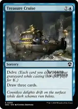 Secrets of Strixhaven Card List - Treasure Cruise 0203