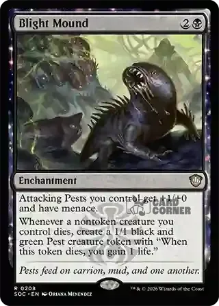 Secrets of Strixhaven Card List - Blight Mound 0206