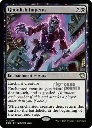 Secrets of Strixhaven Card List - Ghoulish Impetus 0211