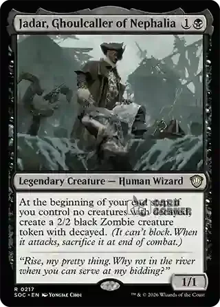 Secrets of Strixhaven Card List - Jadar, Ghoulcaller of Nephalia 0214