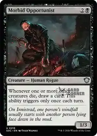 Secrets of Strixhaven Card List - Morbid Opportunist 0216