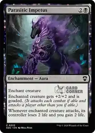 Secrets of Strixhaven Card List - Parasitic Impetus 0219