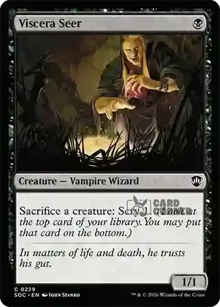 Secrets of Strixhaven Card List - Viscera Seer 0226