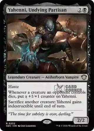 Secrets of Strixhaven Card List - Yahenni, Undying Partisan 0229