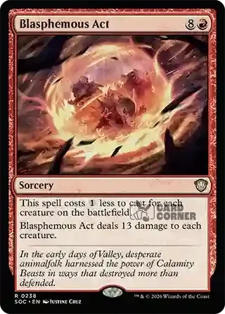 Secrets of Strixhaven Card List - Blasphemous Act 0235