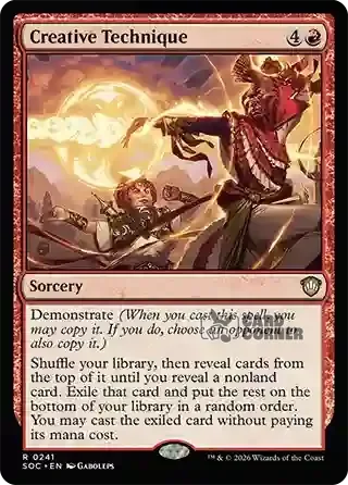 Secrets of Strixhaven Card List - Creative Technique 0238