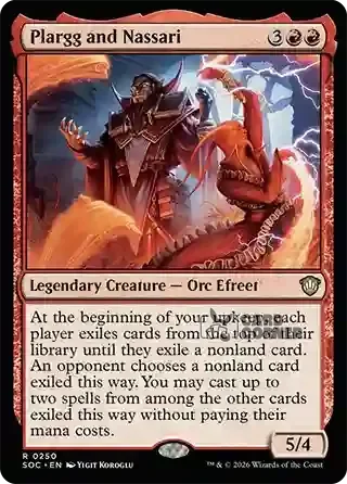 Secrets of Strixhaven Card List - Plargg and Nassari 0247