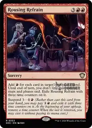 Secrets of Strixhaven Card List - Rousing Refrain 0250