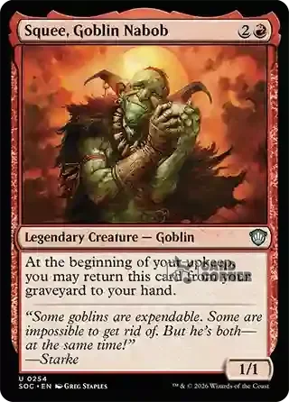 Secrets of Strixhaven Card List - Squee, Goblin Nabob 0251