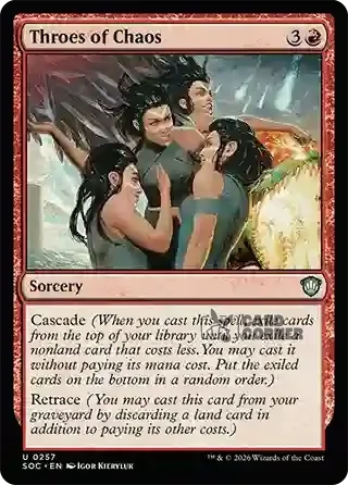 Secrets of Strixhaven Card List - Throes of Chaos 0254