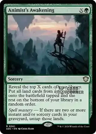 Secrets of Strixhaven Card List - Animist's Awakening 0258