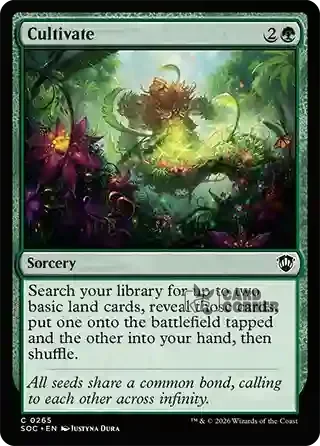 Secrets of Strixhaven Card List - Cultivate 0262