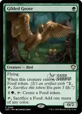 Secrets of Strixhaven Card List - Gilded Goose 0266