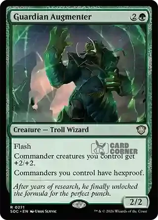Secrets of Strixhaven Card List - Guardian Augmenter 0268