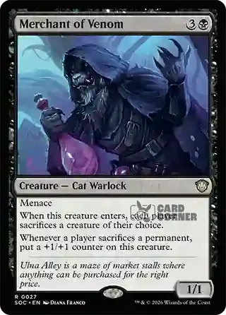Secrets of Strixhaven Card List - Merchant of Venom 0027