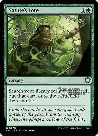 Secrets of Strixhaven Card List - Nature's Lore 0274
