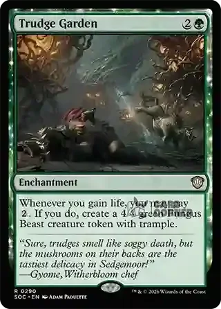 Secrets of Strixhaven Card List - Trudge Garden 0286