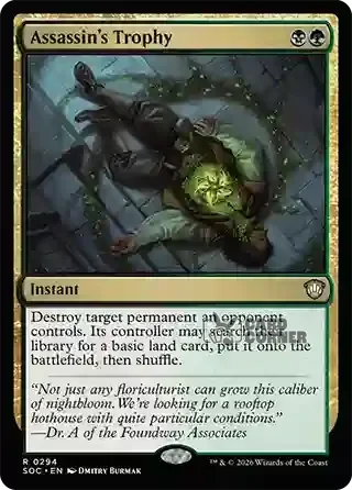 Secrets of Strixhaven Card List - Assassin's Trophy 0290