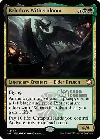 Secrets of Strixhaven Card List - Beledros Witherbloom 0292