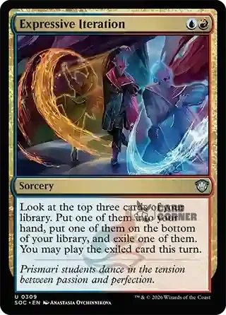 Secrets of Strixhaven Card List - Expressive Iteration 0305