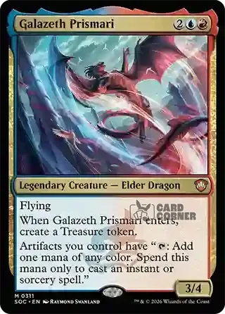 Secrets of Strixhaven Card List - Galazeth Prismari 0307