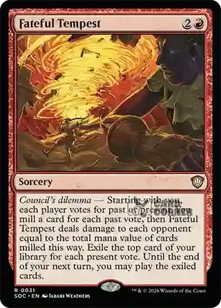 Secrets of Strixhaven Card List - Fateful Tempest 0031