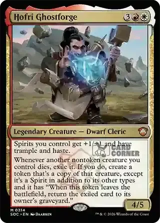 Secrets of Strixhaven Card List - Hofri Ghostforge 0310