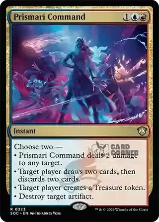 Secrets of Strixhaven Card List - Prismari Command 0319