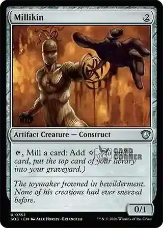 Secrets of Strixhaven Card List - Millikin 0347