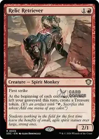 Secrets of Strixhaven Card List - Relic Retriever 0035