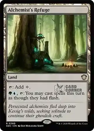 Secrets of Strixhaven Card List - Alchemist's Refuge 0355