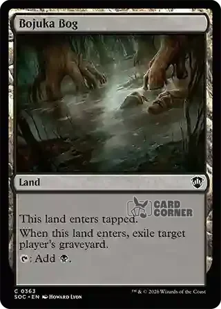 Secrets of Strixhaven Card List - Bojuka Bog 0358