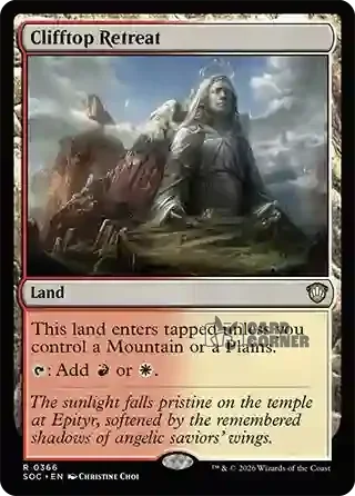 Secrets of Strixhaven Card List - Clifftop Retreat 0361