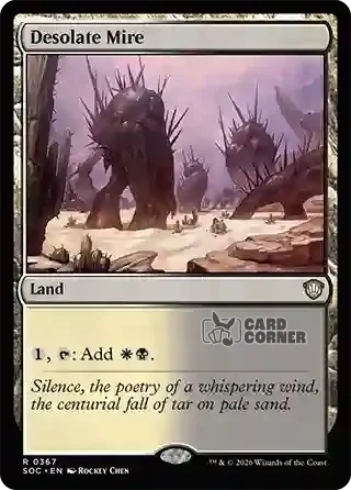 Secrets of Strixhaven Card List - Desolate Mire 0362