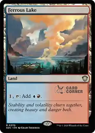 Secrets of Strixhaven Card List - Ferrous Lake 0365